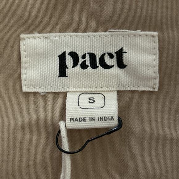 NEW Pact Organic Women S Storm Blvd Brushed Twill Double Breasted Light Jacket - Picture 10 of 11